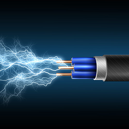 Low-voltage lighting for Electrical cables